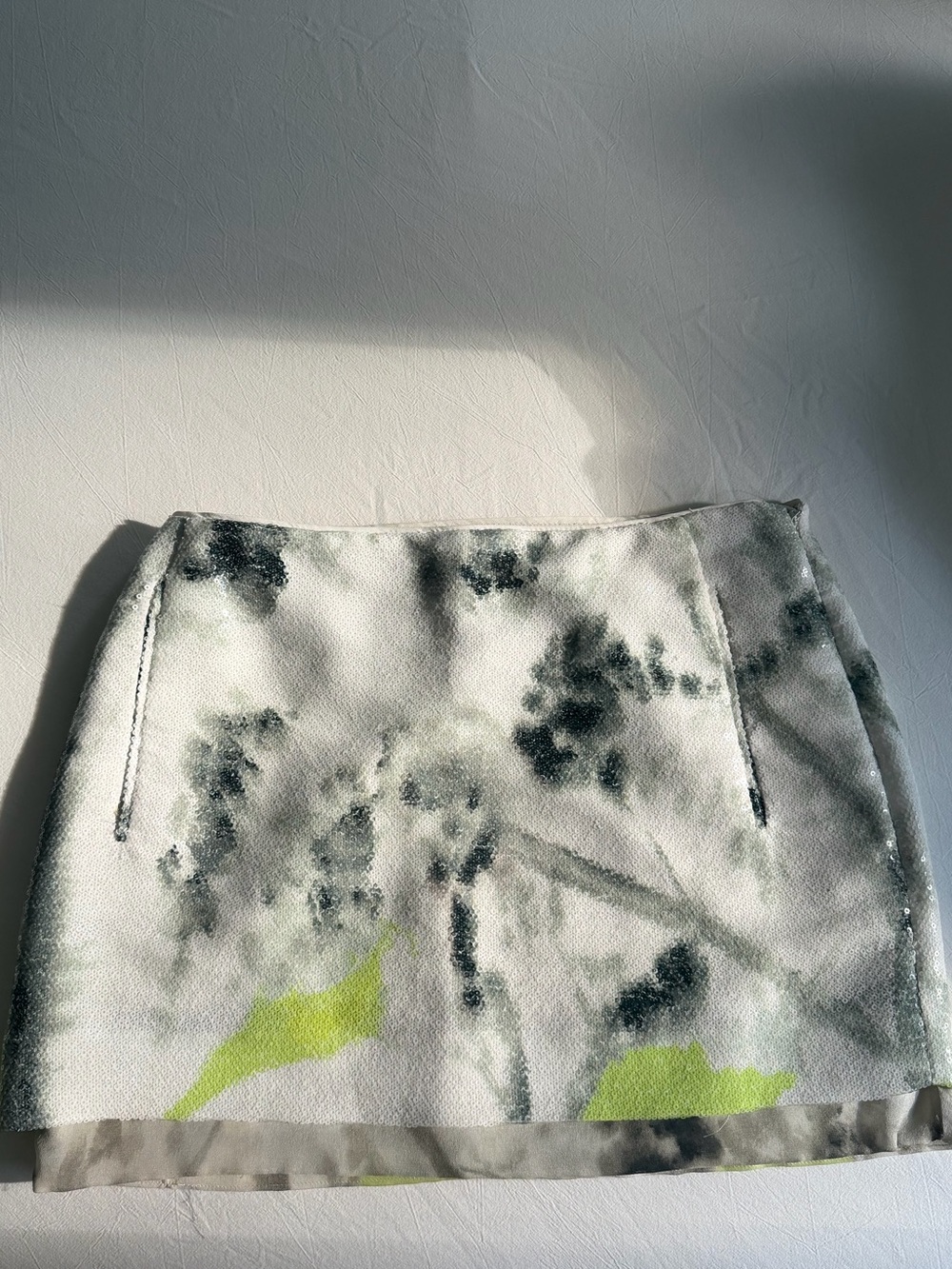 Diane Von Furstenberg sequin mini skirt